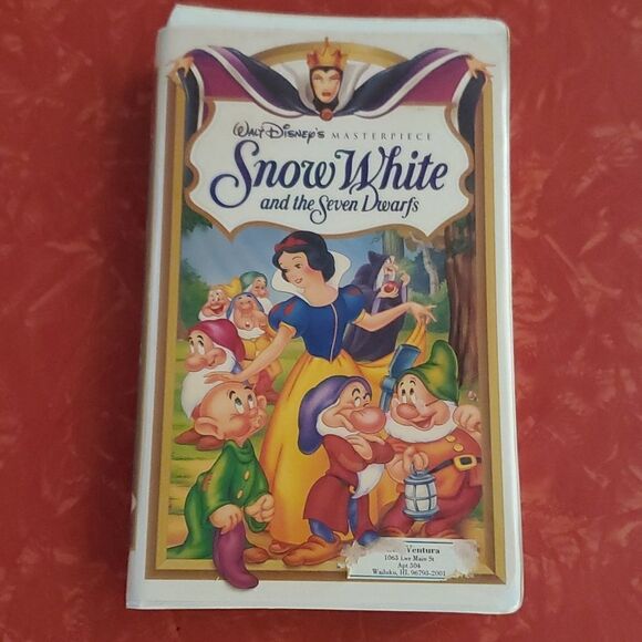 1994 Walt Disney Masterpiece Snow White and the Seven Dwarfs VHS Tape - Picture 1 of 10